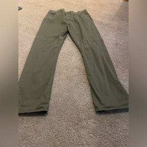 Green Wrangler, straight fit pants - 32x30
